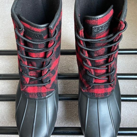 SPERRY Men Saltwater Duck Boots - NEW NIB NWB - Picture 2 of 8